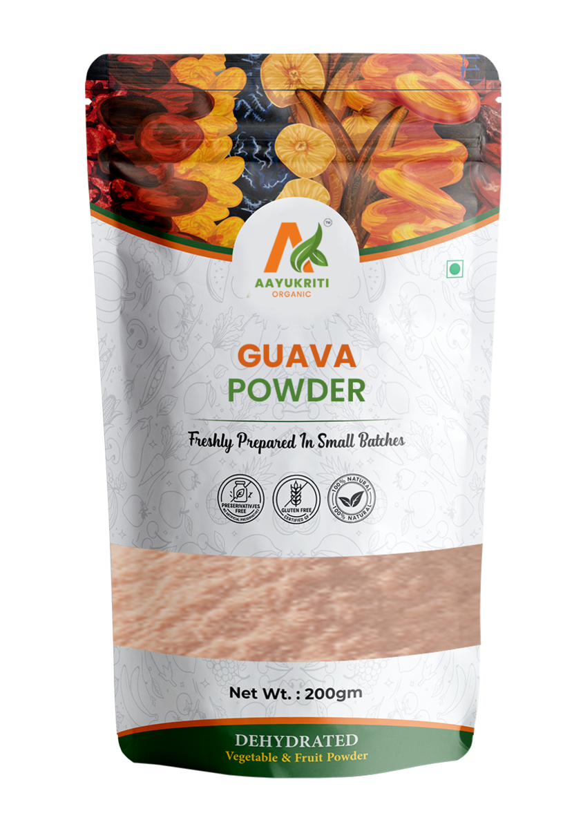 Pure Organic Guava Powder - Aayukriti Organic